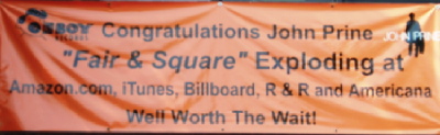 Congratulations John Prine on Fair & Square